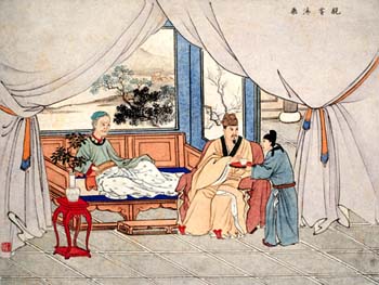 漢文帝為母親薄太后親嘗湯藥