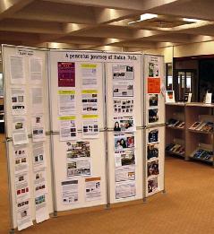「法輪功和平之旅」圖片展在德班大學主圖書館舉辦