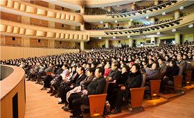 美國神韻國際藝術團在韓國最後一場演出，在韓國著名的高陽阿蘭奴裏綜合演藝中心（Aram
