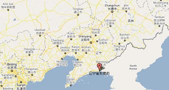 遼寧省東港市地理位置