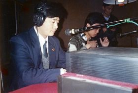 '一九九三年四月武漢經濟廣播電台直播現場'