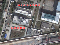 衛星地圖上搜下湖北省板橋洗腦班的位置