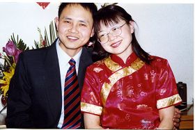曹東和妻子楊小晶