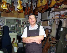 世界知名專業小提琴修琴大師、製琴師與提琴教師王聖哲