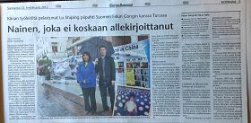 '芬蘭《圖爾庫日報》對法輪功的報導'