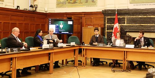 多位議員參加了由加拿大國會外交委員會的國際人權委員會舉行的關於中共活摘器官的聽證會