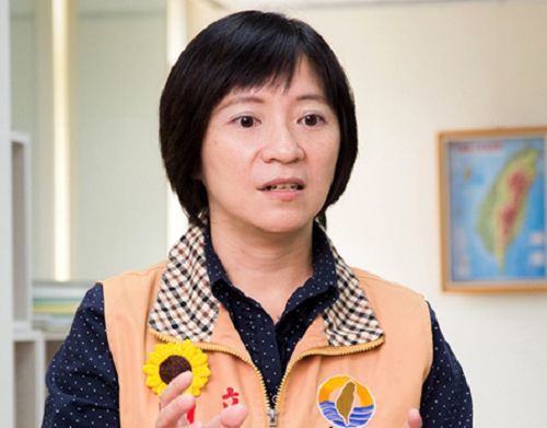 圖1.台灣立法委員周倪安譴責中共活摘人體器官，天理不容，她呼籲全世界採取行動制止迫害。