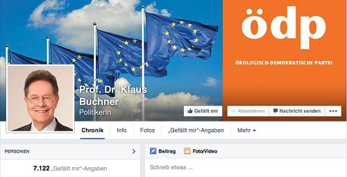 歐洲議會人權委員會議員克勞斯•布赫訥（Klaus Buchner）臉書截圖