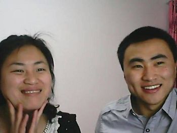 石奇磊和妻子劉麗敏