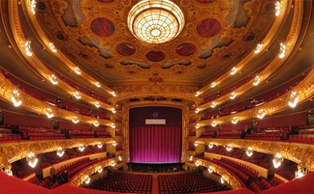 圖1：世界著名的巴塞羅那西奧大劇院（Gran Teatre del Liceu）