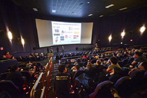 電影《血刃》在溫哥華亞洲電影節加拿大首映現場。