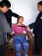 '酷刑演示：銬在鐵椅子上用電棍電'