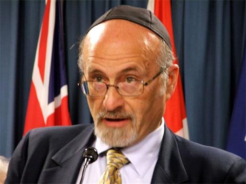 '圖：加拿大著名猶太學者鮑克博士'