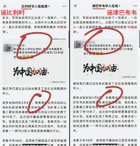 圖10：海外各國的華人社交平台上，搜索到版本統一的中共造謠文章，地名不同，其它雷同（截圖7）