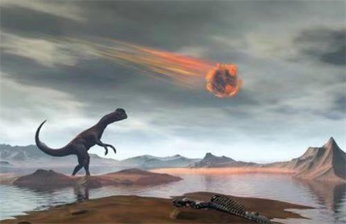 '圖1：隕石撞地球 恐龍滅絕'