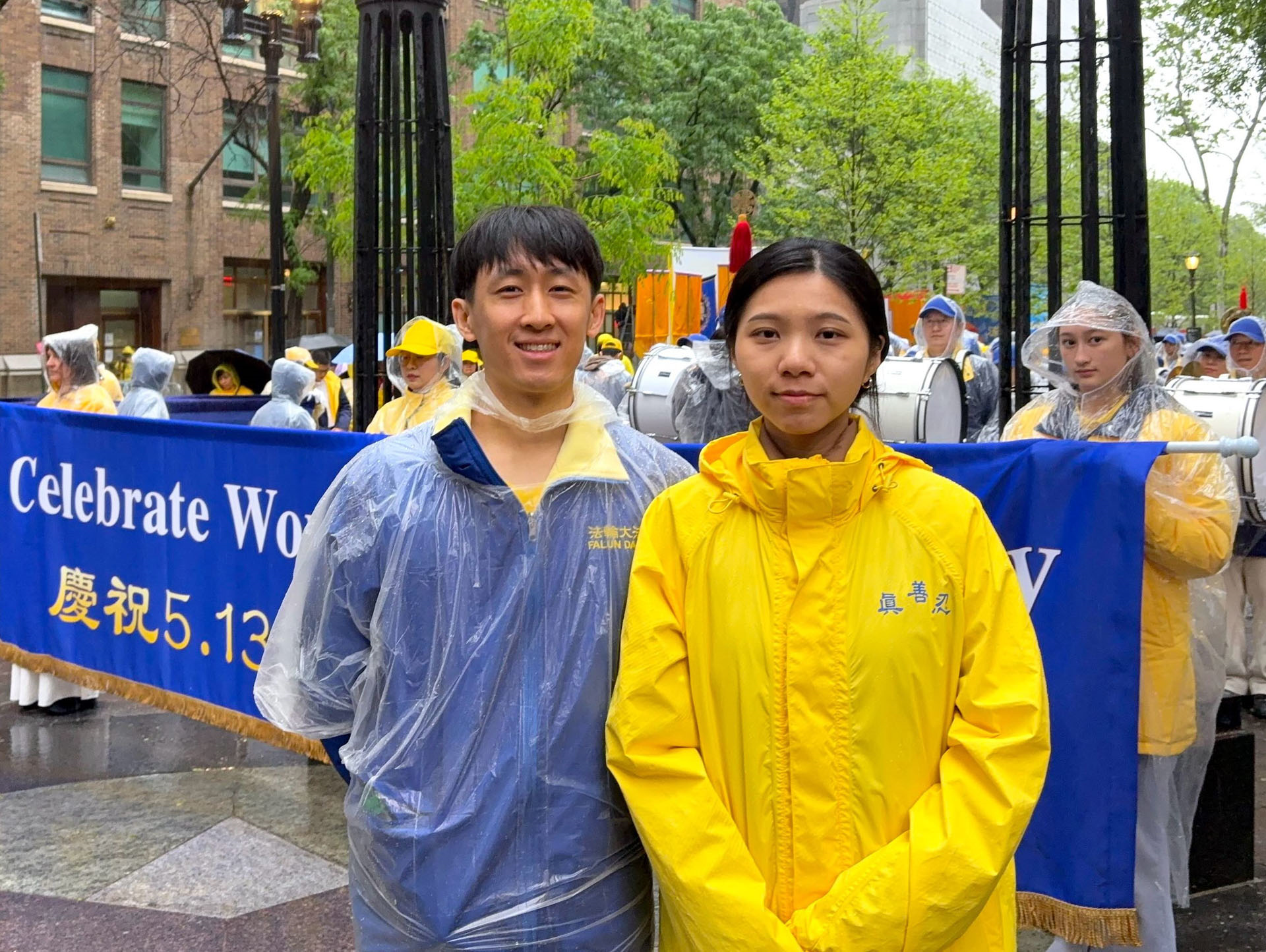 圖5:在美國出生長大的青年法輪功學員布萊恩・易表示,大法像指南針一樣,從小到大都幫助自己面對生活中的困難。