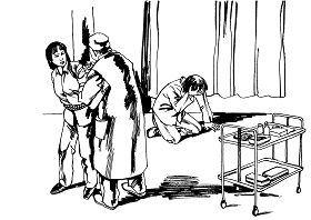 '中共酷刑示意圖:注射藥物'