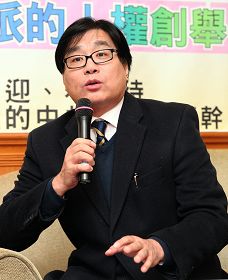 台灣關懷中國人權聯盟籌備處負責人楊憲宏