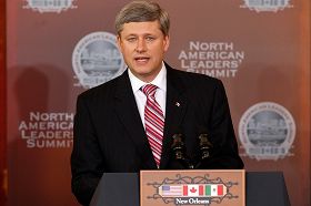 '加拿大總理斯蒂文?哈珀（Getty images）'