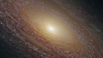 哈勃望遠鏡圖片：螺旋星系NGC