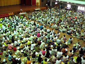 二零一一年七月三日，在台灣南投草屯青年活動中心舉辦對大陸講真相交流會