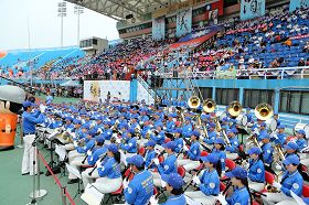 天國樂團作為大會樂隊，為大賽演奏「開幕樂」、「歡樂頌」，「法正乾坤」等組曲。