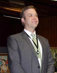 '紐省議員、拜爾枚恩選區綠黨成員傑米﹒帕克爾表示對法輪功遭受中共迫害的關注'