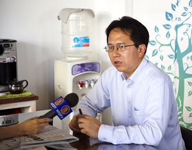 立法委員邱志偉表示，呼籲台灣政府拿出擔當，對鍾鼎邦要全力營救