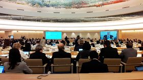 聯合國人權理事會第二十一次會議在聯合國日內瓦萬國宮召開