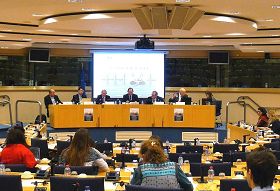 '二零一三年一月二十九日，歐洲議會舉辦了題為「中共對信仰的迫害──一個恐怖的故事」的聽證會'