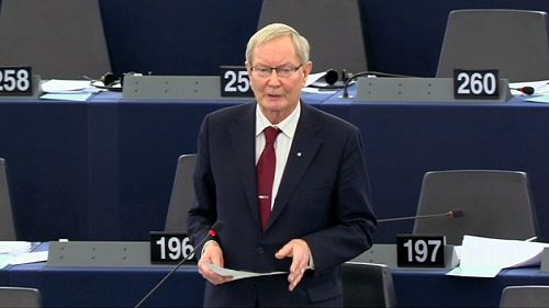 歐洲議會最大黨基督教民主黨資深議員克蘭先生譴責中共活摘器官暴行