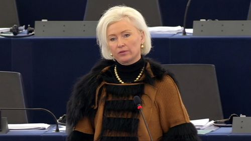曾任愛沙尼亞外交部長的歐洲議會議員奧尤蘭女士表示，活摘器官必須立即停止