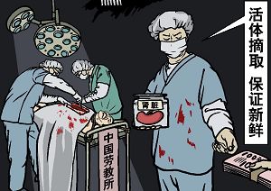 中國各地的勞教所活體摘取法輪功學員器官後，賣給醫療單位牟取暴利，然後將被害人送進「焚屍爐」毀屍滅跡。（大紀元配圖）
