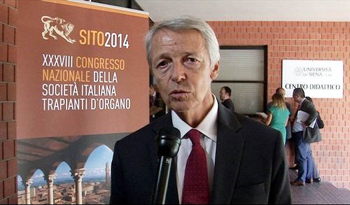 圖：意大利器官移植協會（SITO）主席，佛朗哥•奇特裏奧教授（Franco