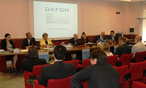 二零一四年七月十一日在羅馬舉行的移植醫學倫理首屆研討會