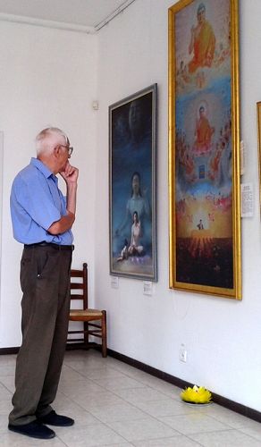 藝術學院的前任主管斯傑潘•斯傑潘諾維奇被畫家的技法深深震撼