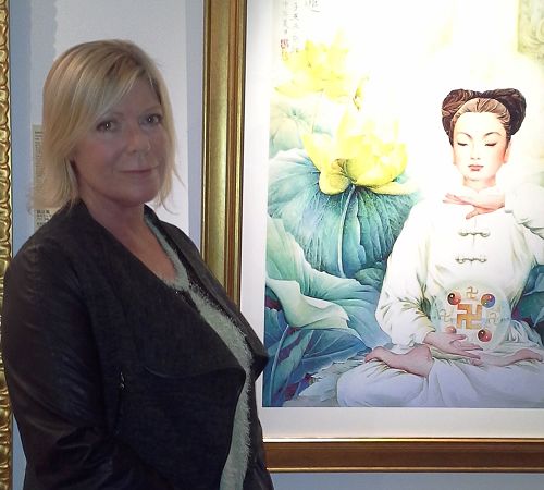 蘭黛爾女士最喜歡的畫作是《淨蓮》