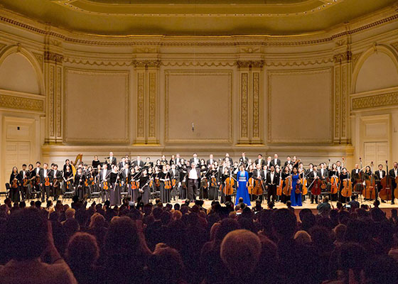 神韻交響樂卡內基完美演出 觀眾盛讚「來自神的音樂」