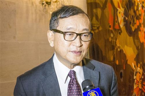 圖4：前柬埔寨經濟及財政部部長、反對黨黨魁薩姆翰西（Sam Rainsy）先生