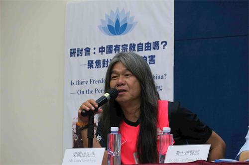 '圖5：香港前立法會議員梁國雄'