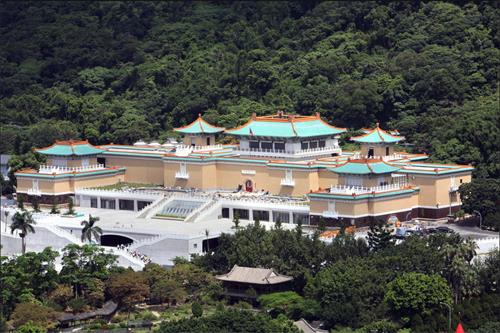 圖1：位於台北市外雙溪的國立故宮博物院（簡稱台北故宮），是中國大陸遊客參訪的熱門景點之一。