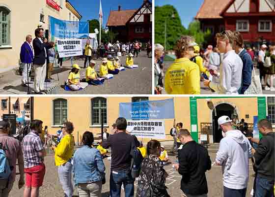 瑞典學員政治周傳真相 政要支持