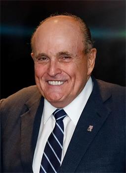 '圖1：前紐約市長、川普總統的私人律師魯迪﹒朱利安尼（Rudy Giuliani）'