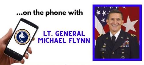 圖：弗林（Michael Flynn）將軍接受《世界觀週末》（Worldview Weekend）豪斯（Brannon Howse）的電話採訪時警告，美國正在度過歷史性的危險政變時期。（網絡截圖）