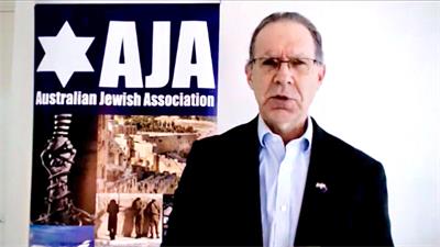 圖3：澳大利亞猶太人協會主席大衛﹒阿德勒（Dr David Adler）
