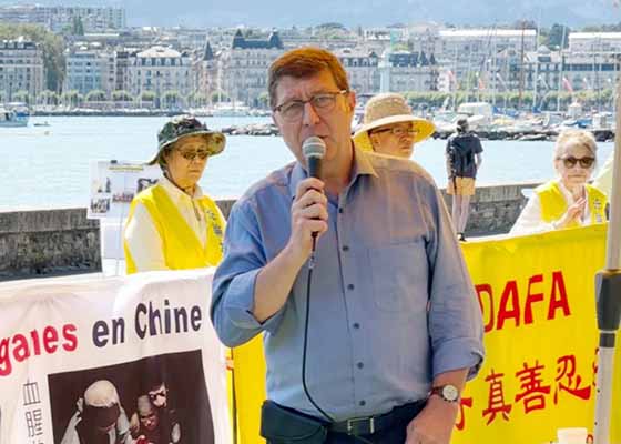 反迫害24週年　瑞士政要聲援法輪功