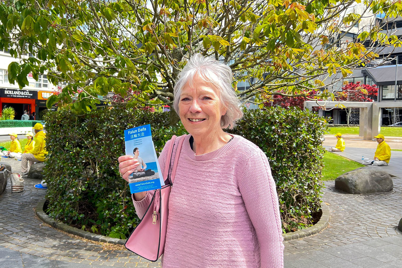 圖9:茱迪﹒巴塞爾(Judi Basell)認為真、善、忍是很美好的詞。